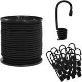  Bungee užadi s kukama 4 mm Crna PP i guma | shoptok.hr