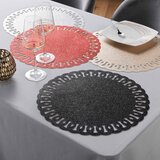 Douceur d intérieur Plastičen pogrinjek ø 38 cm Guirlande – | Shoptok.si