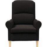  Ergonomska fotelja Crna Platno drvo Standard Ergonomski | shoptok.hr
