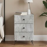  Noćni ormar Betonska siva 43 x 41 x 66,5 cm Konstruirano drvo | shoptok.hr