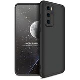  Zaštitna futrola GKK 360 - Prednji i stražnji poklopac cijelog mobitela za Huawei P40 - Crna KP9557 | Shoptok.si