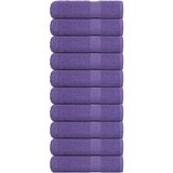 vidaXL Brisače za tuširanje 10 kos vijolična 70x140 cm 360 g/m² bombaž Cene