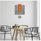 WALLXPERT dekorativni metalni zidni sat dalalet 2 multicolor | ePonuda.com