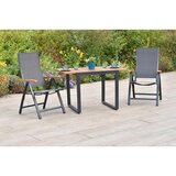 Gardenson Vrtni Set Toblino, 3-Delni, Raztegljiva Miza | Shoptok.si