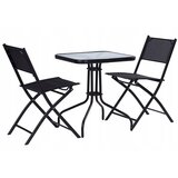  Vrtni stol 60 cm za vrtnu terasu balkon ModernHome | shoptok.hr
