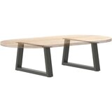  Noge za blagovaonski stol V-oblik 2 kom antracit 50x(30-31 3)cm | shoptok.hr