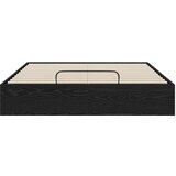  Otoman krevet Crni hrast 193 x 120 x 25 cm Iverica - Crni hrast 120 x 200 cm | shoptok.hr