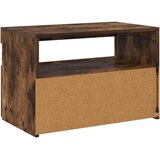TV ormarić s LED svjetlima boja dimljenog hrasta 60x35x40 cm | shoptok.hr