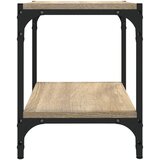 TV ormarić boja hrasta 40x33x41 cm konstruirano drvo i čelik | Eponuda.com