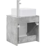  Umivaonik s policom Betonska siva 53 x 35 x 63 cm | shoptok.hr