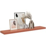  Polica na zidu Zidne Crvena 120 x 23,5 x 4 cm Konstruirano drvo | shoptok.hr