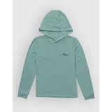 Fly Home Hood Sunshirt Kids Lycra z dolgimi rokavi seaside heather