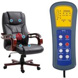  Pisarniški stol črno umetno usnje, (20624552) | Shoptok.si