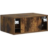  Stenski nočni omarici 2 pcs Dimljen hrast 49 x 34,5 x 20 cm, (5000209790) | Shoptok.si