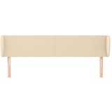  Uzglavlje s ušima krem 183x23x78/88 cm od tkanine | shoptok.hr