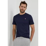 Hummel Pamučna majica boja: tamno plava, glatki model