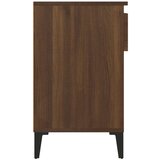 Ormarić Omarica za čevlje rjav hrast 102x36x60 cm inženirski les, (20709838) | Shoptok.si
