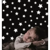  Dekorativna nalepka "Stars glow in the dark" (15 cm x 31 cm)