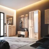Mömax Garderobna Klop Vancouver, Barva Hrasta | Shoptok.si