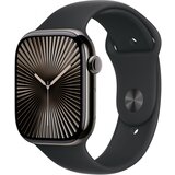 Apple watch series 10 gps + cellular 46mm slate titanium case with black sport band - s/m" | shoptok.hr