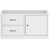 vidaXL Klupa za predsoblje SANDNES 87x40x50 cm od masivne borovine | shoptok.hr