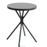 Bistro stočić Raster Ø60 crna | Eponuda.com