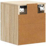  Stenski nočni omarici 2 pcs Sonoma hrast 34,5 x 33 x 40 cm, (5000209893) | Shoptok.si