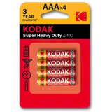  Baterija KODAK,RO3 AAA CINK KLORID 4/1, 1,5 V (887930953329) | Eponuda.ba