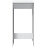  Barski stol bijeli 51 x 50 x 103,5 cm od konstruiranog drva | Eponuda.com