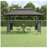 Paviljon s streho antracit 400x300x270 m jeklo