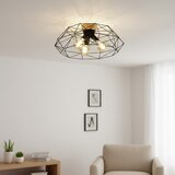 Brilagi plafonsko svetlo woody basket 3xE27/60W/230V ø 60 cm hrast | Eponuda.com