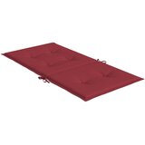  Jastuci za vrtne stolice 2 kom boja vina 100x50x3 cm od tkanine | shoptok.hr