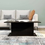  Stolić za kavu crni 102 x 55,5 x 40 cm od konstruiranog drva | Shoptok.si