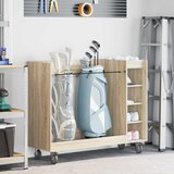 Golf ormar s kotačem Jednobojno Sonoma hrast 120 x 45 x 98 cm | shoptok.hr