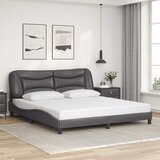  Okvir za krevet bez madraca Hvar sivi 180x200 cm od umjetne kože | shoptok.hr