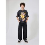 Sinsay Pamučna oversize majica s printom Garfield | shoptok.hr