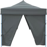  Sklopivi šator za zabave s 8 bočnih zidova 870x291x315 cm antracit | shoptok.hr