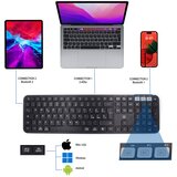Ewent tipkovnica Multi-connect Wireless, Bluetooth, USB, SLO | Shoptok.si