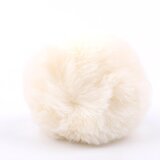 Sunfo - Analni dildo z zajčjim repom (črno-bel) Cene