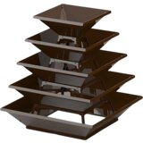 Avant Garden Visoka greda "HighBeet Rock" - 5 ravni - jeklo Corten - patina | Shoptok.si