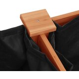  Sadilica s oblogom smeđa 161 x 45 x 76 cm od masivne jelovine | shoptok.hr