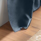 Douceur d intérieur Tamno plava zavjesa od mikrosatena 140x240 cm Shana – | shoptok.hr