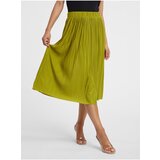 Orsay Green Ladies Pleated Midi Skirt - Women Cijene