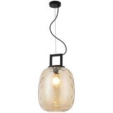  Luster na sajli LUCY 1xE27/40W/230V zadimljeno bež Slike