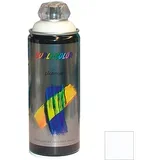 Platinasti barvni lak v razpršilu Dupli Color RAL (400 ml, 9010 snežno bela, svilnato mat)