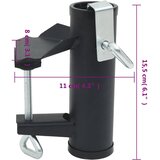  Stezaljke za suncobran za balkon 2 kom 25 - 38 mm čelične | shoptok.hr