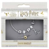 HARRY POTTER Harry Potter: Ogrlica s privjeskom Zlatna Zvrčka i tri čarobne perle | shoptok.hr
