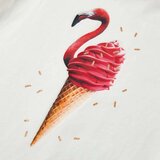  Dječja majica prljavo bijela boja 128 | shoptok.hr