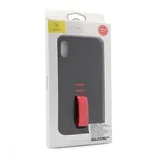 maska little tail za iphone x crno-crvena