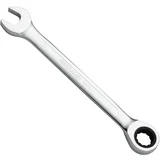 MAXPOWER 13 mm kombinirani ključ z 72-zobno ragljo, 12-kraki zobniški ključ, kovan in toplotno obdelan kromiran V jeklo, metričen, kromiran, (22148675)